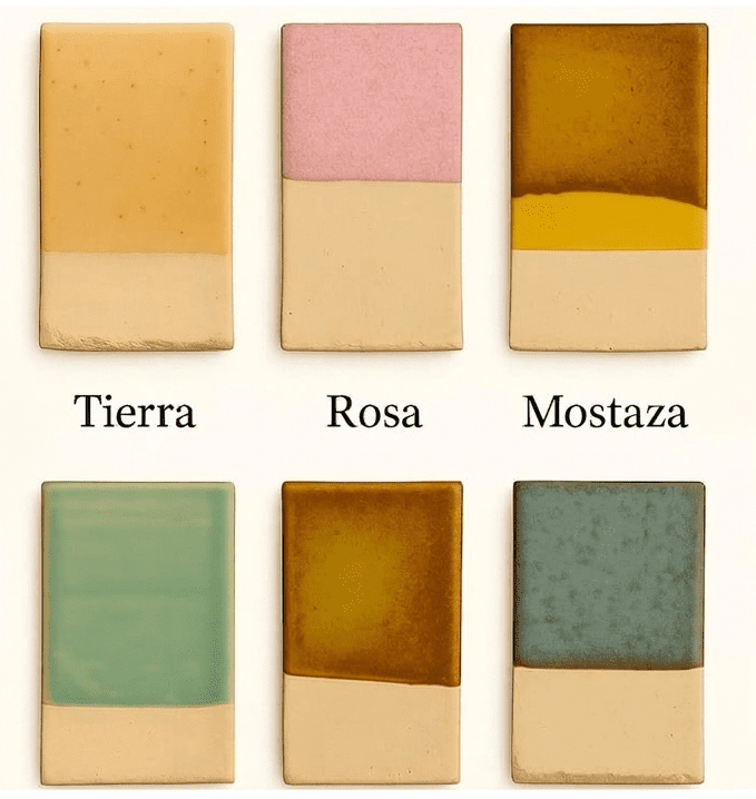 Muestrario de color y esmaltes — Land Ceramic