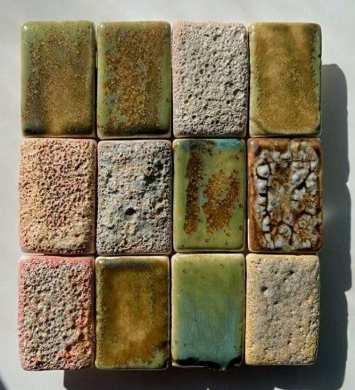 Detalle de textura y esmalte — Land Ceramic